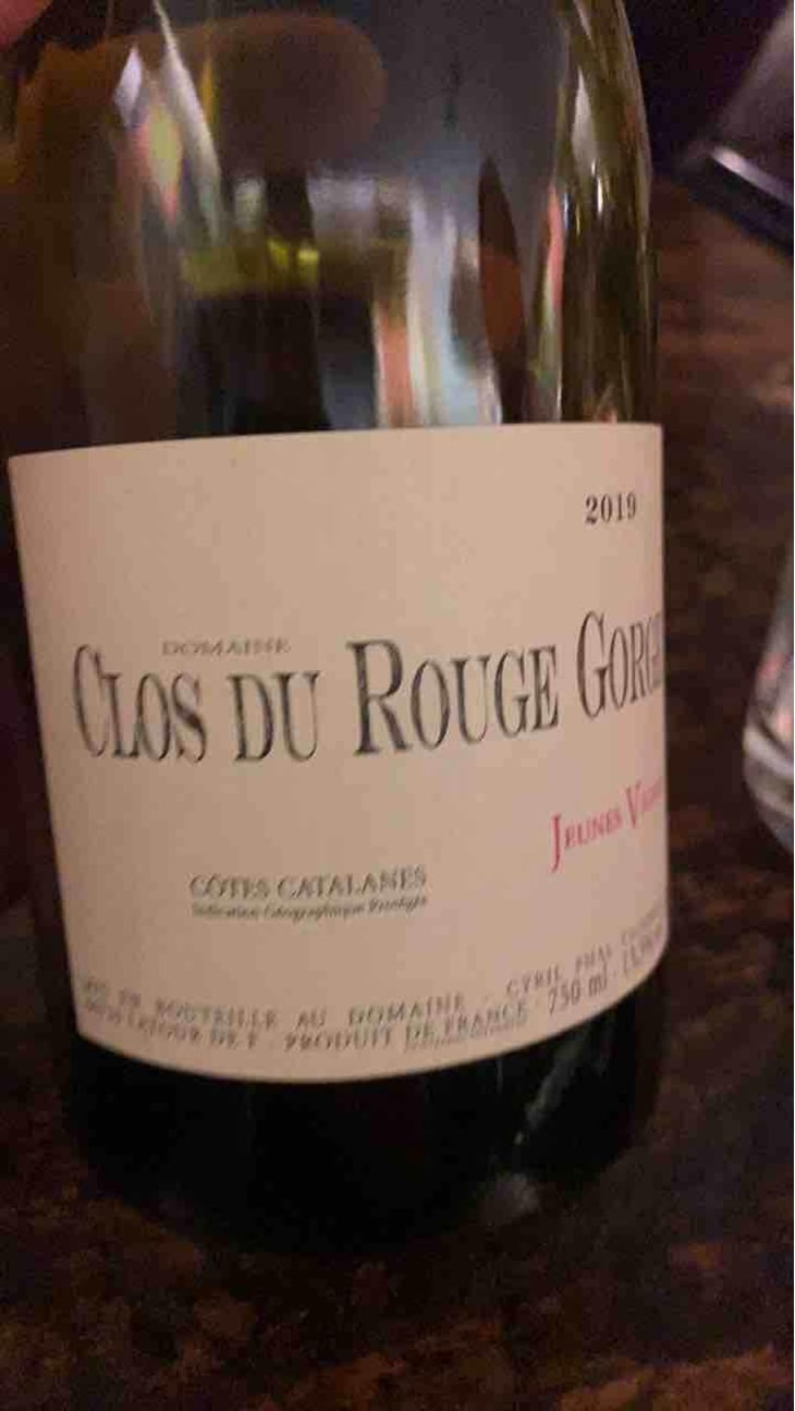 Jeunes Vignes - Clos du Rouge Gorge - Cyril Fhal 