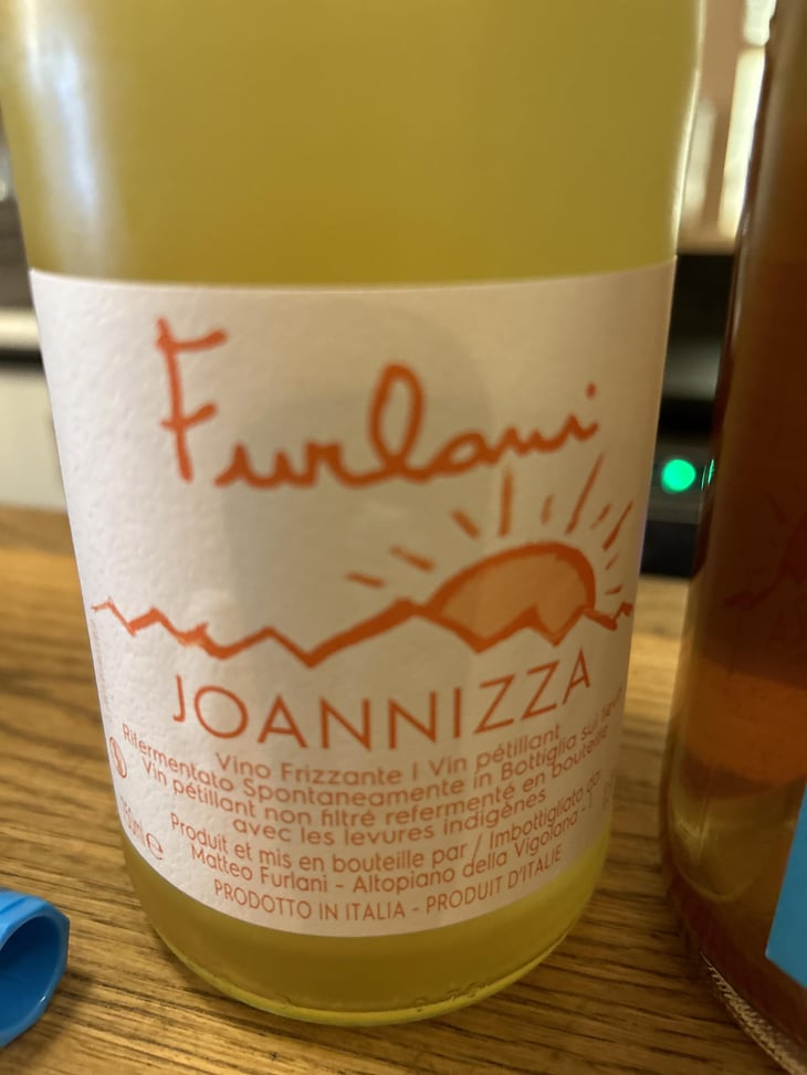 Joannizza - Cantina Furlani - Matteo Furlani 
