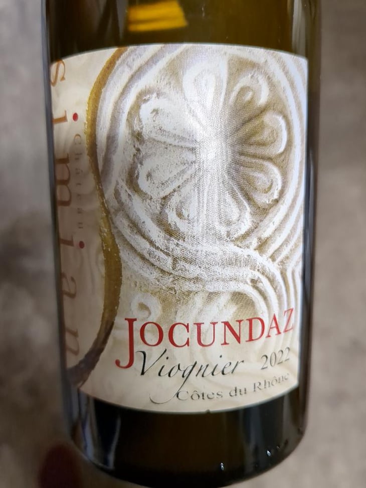 Jocundaz Blanc - Château Simian - Yves & Jean-Pierre Serguier 