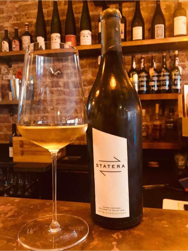 Johan Vineyard Chardonnay - Statera Cellars - Luke Wylde & Meredith Bell 