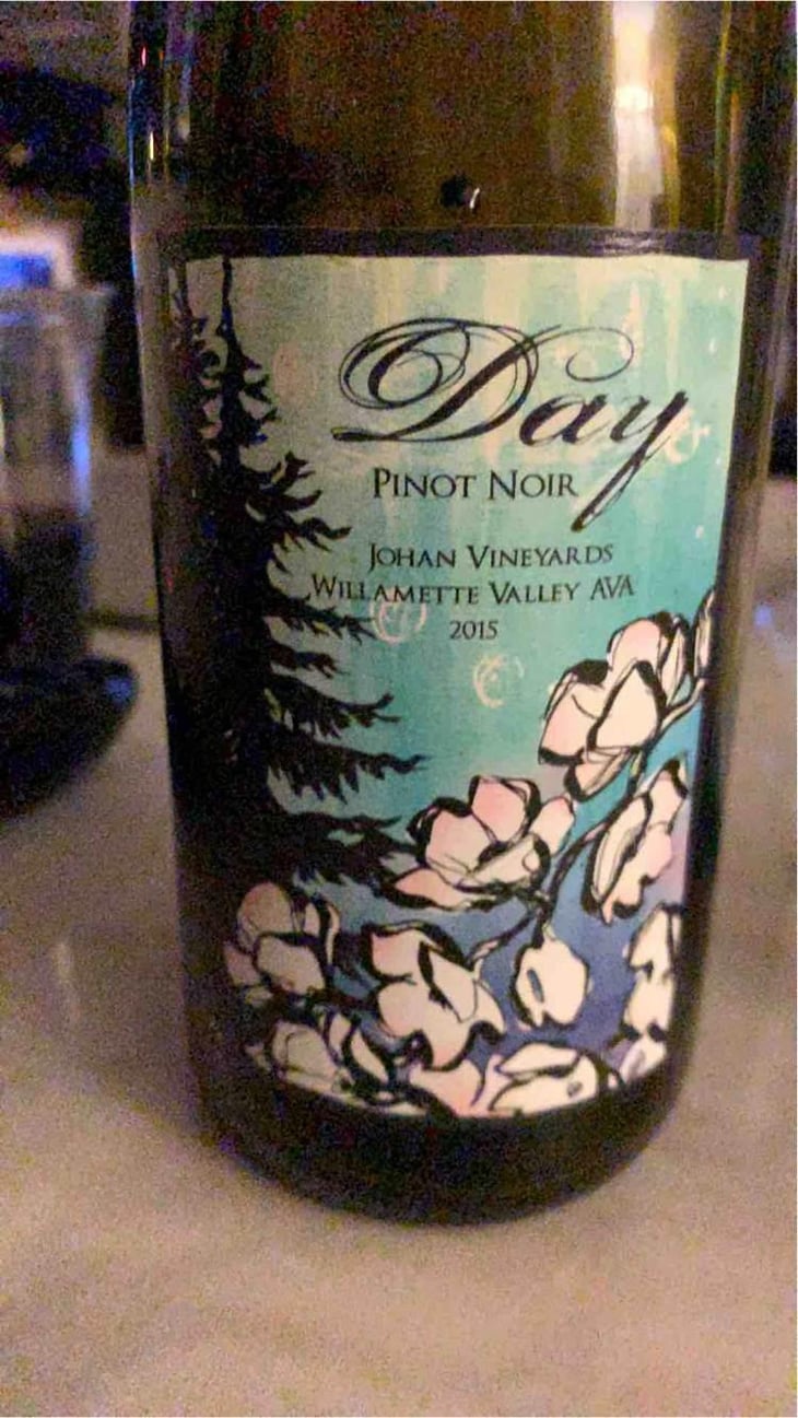 Johan Vineyard Pinot Noir - Day Wines - Brianne Day 
