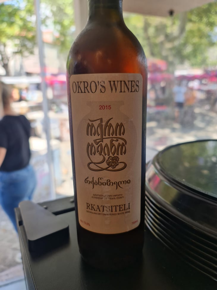 Rkatsiteli - Okro's Wines - John Okruashvili 