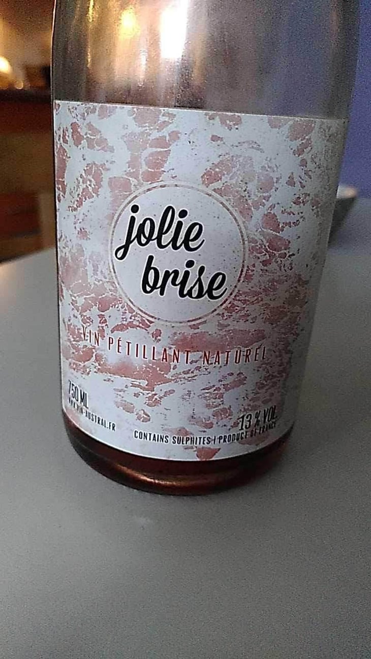Jolie Brise Rosé - L'Austral - Pauline Mourrain & Laurent Troubat 