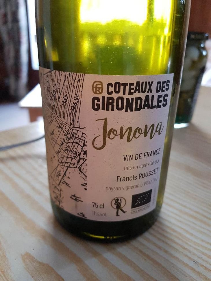 Jonona - Coteaux des Girondales - Francis Rousset 