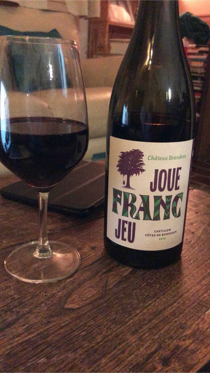 Joue Franc Jeu 2016 - Chateau Brandeau - Julien Voogt 