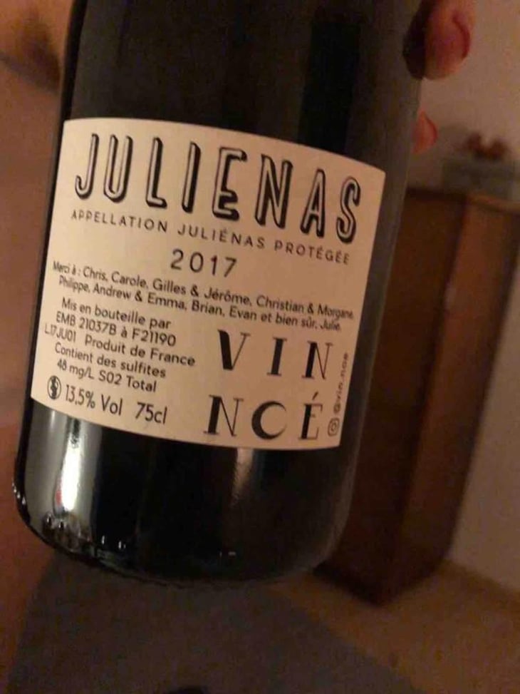 Julie & Nas - Vin Noé - Jonathan Purcell 