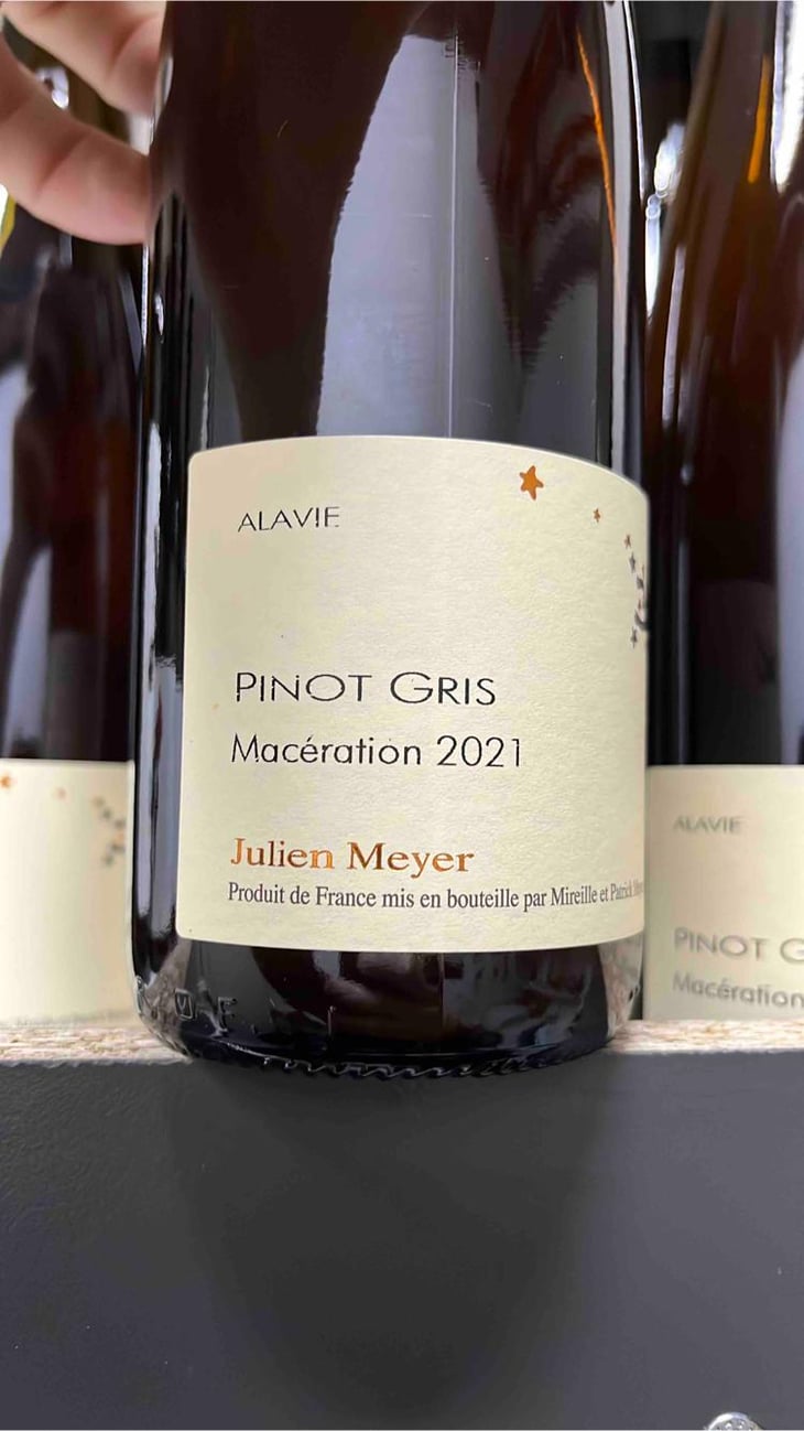 Pinot Gris Maceration - Domaine Julien Meyer - Patrick Meyer 