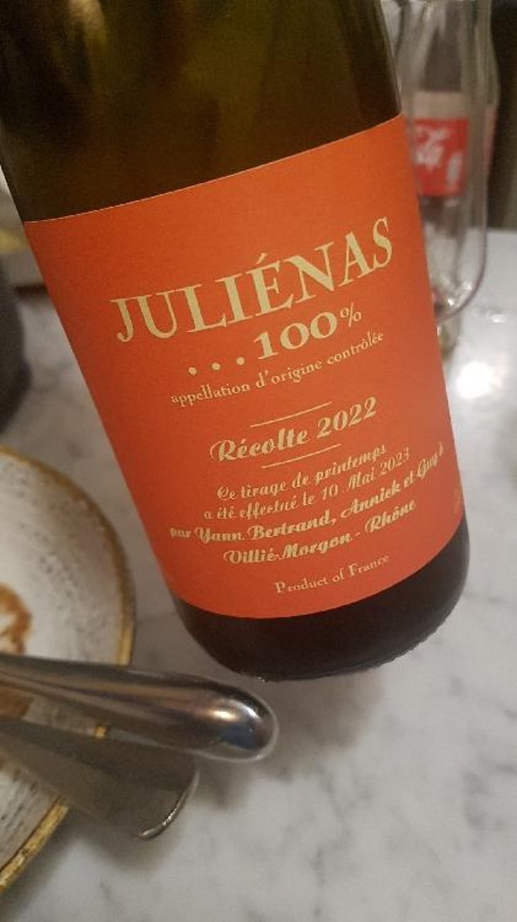 Juliénas...100% - Les Bertrand - Guy, Annick & Yann Bertrand 