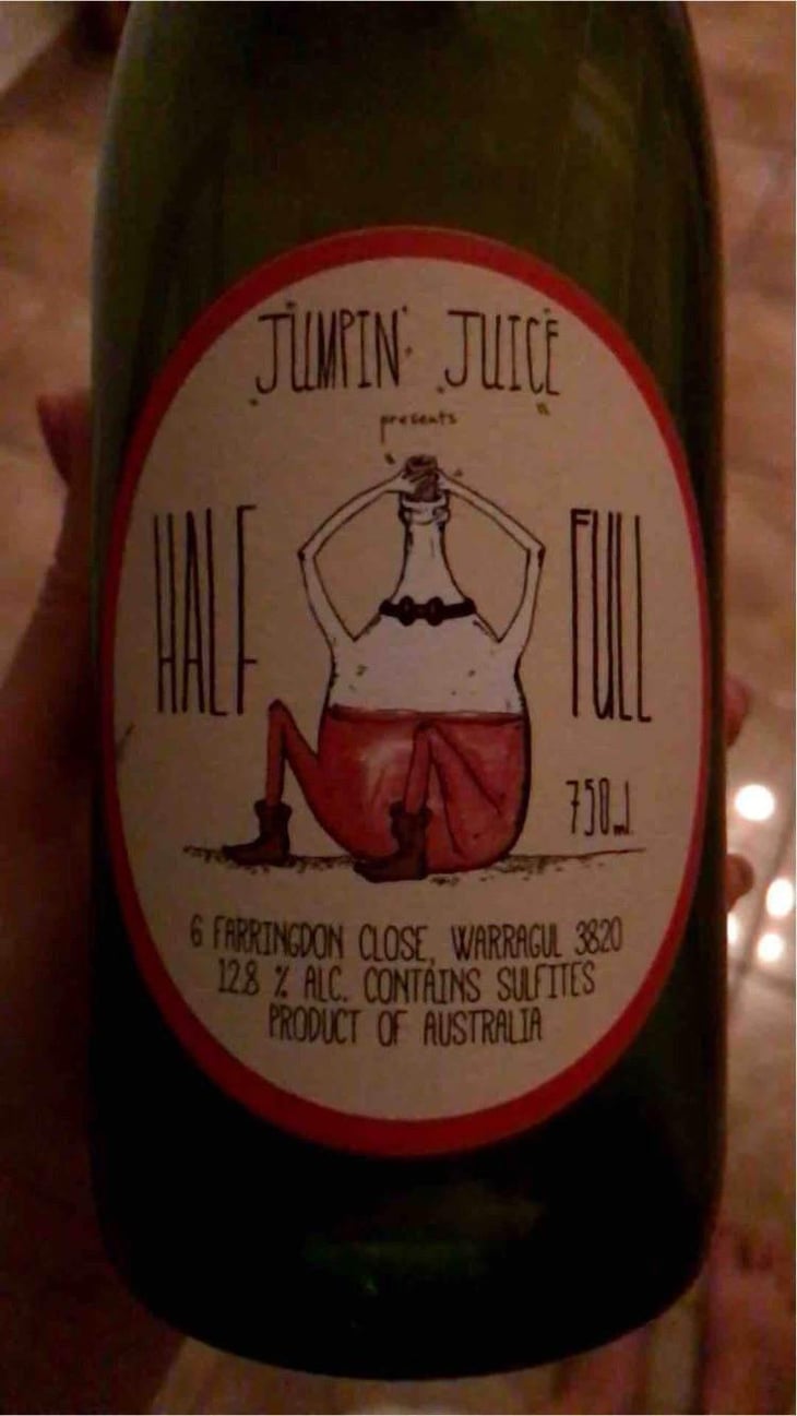 Jumping Juice Half Full (Red) - Patrick Sullivan - Patrick Sullivan 