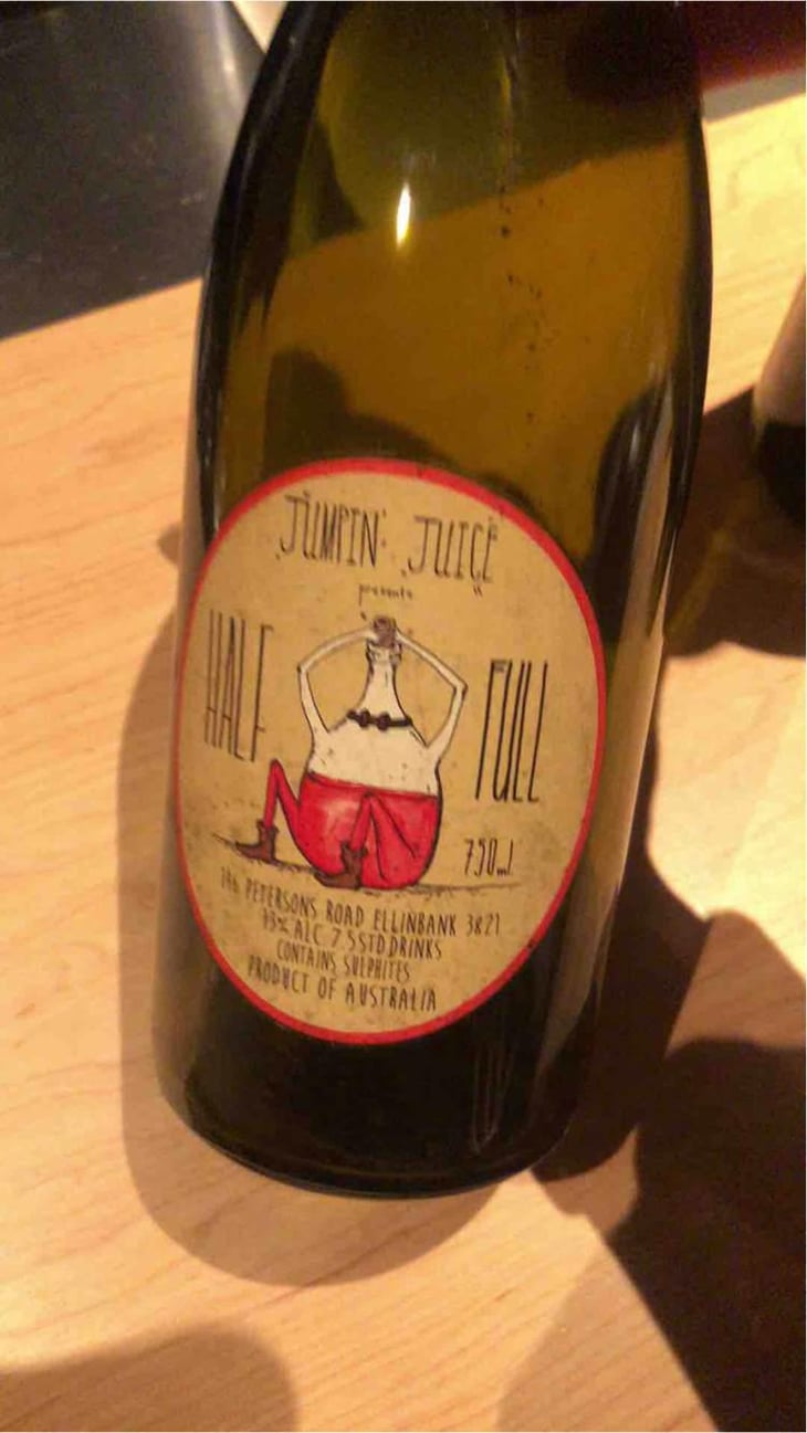 Jumping Juice Half Full (Red) - Patrick Sullivan - Patrick Sullivan 