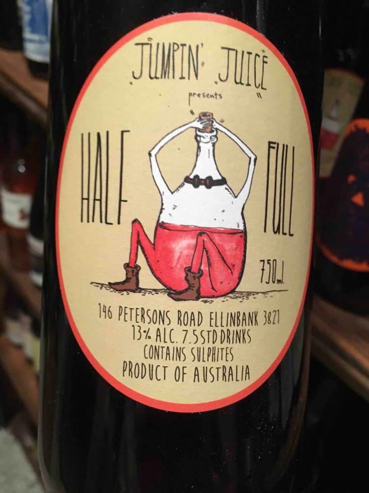 Jumping Juice Half Full (Red) - Patrick Sullivan - Patrick Sullivan 