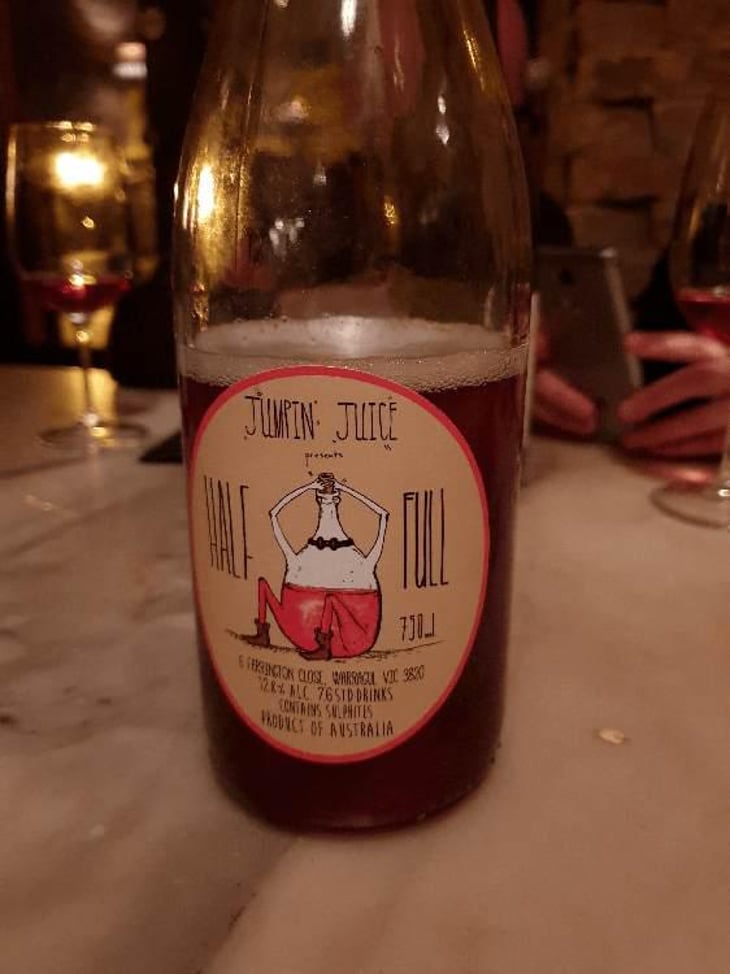 Jumping Juice Half Full (Red) - Patrick Sullivan - Patrick Sullivan 