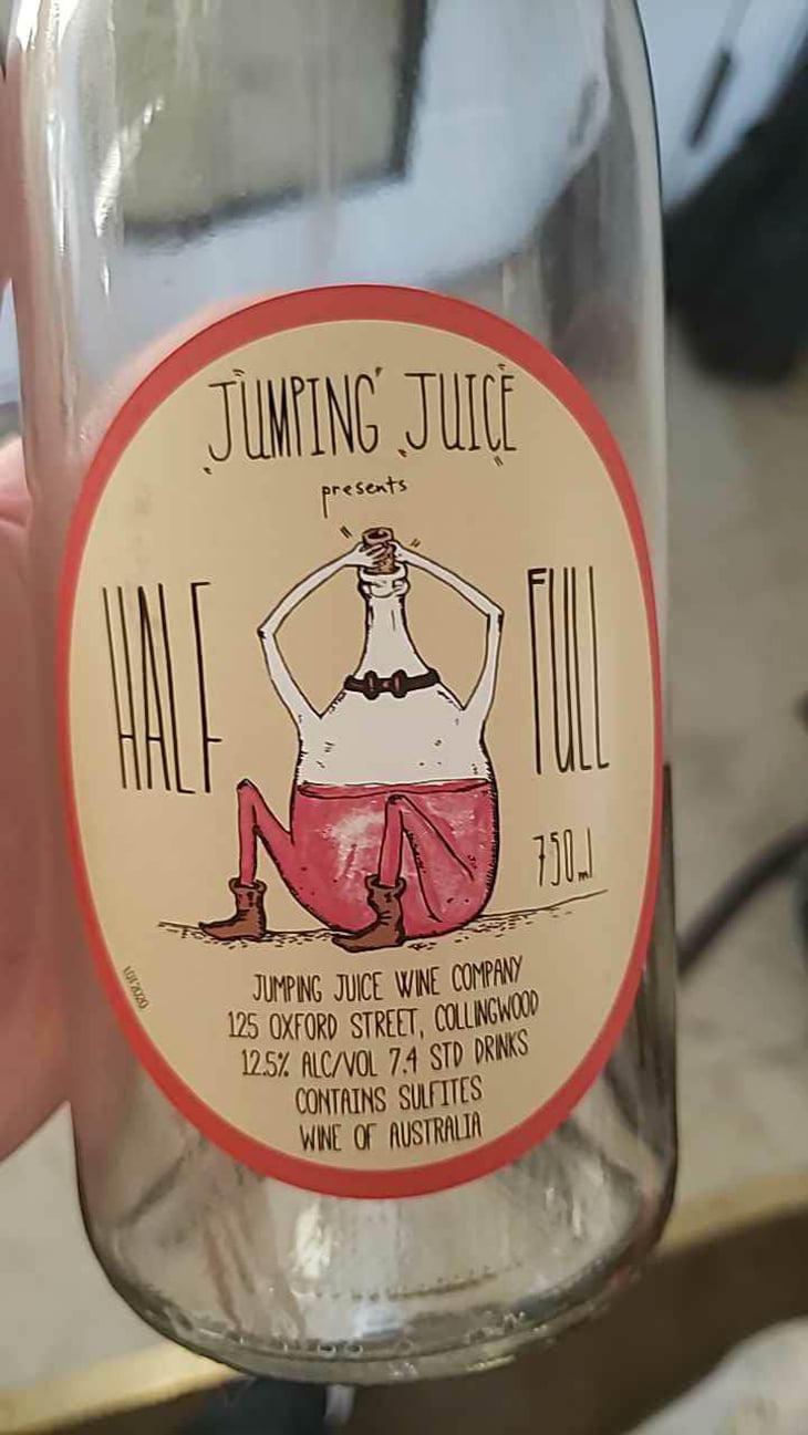 Jumping Juice Half Full (Red) - Patrick Sullivan - Patrick Sullivan 