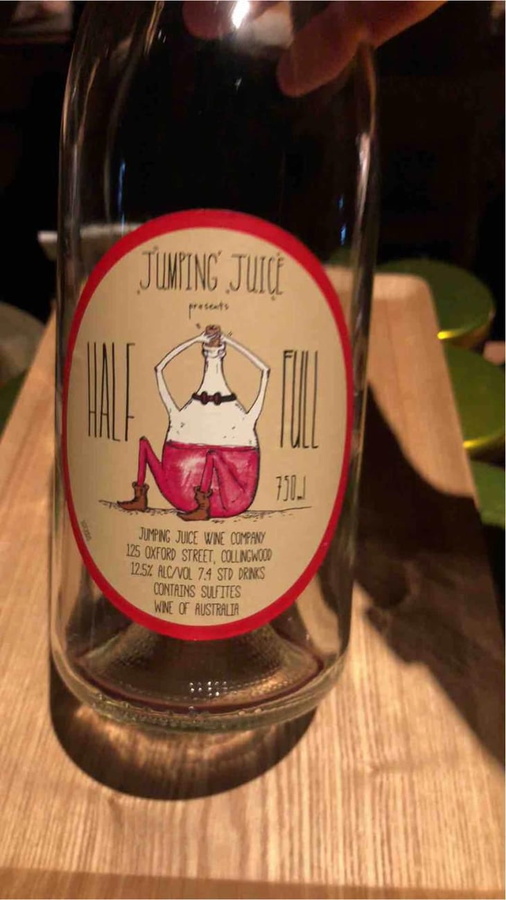 Jumping Juice Half Full (Red) - Patrick Sullivan - Patrick Sullivan 