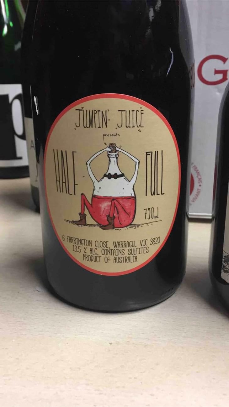 Jumping Juice Half Full (Red) - Patrick Sullivan - Patrick Sullivan 