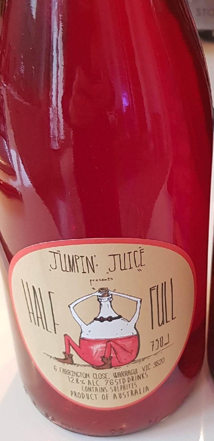 Jumping Juice Half Full (Red) - Patrick Sullivan - Patrick Sullivan 