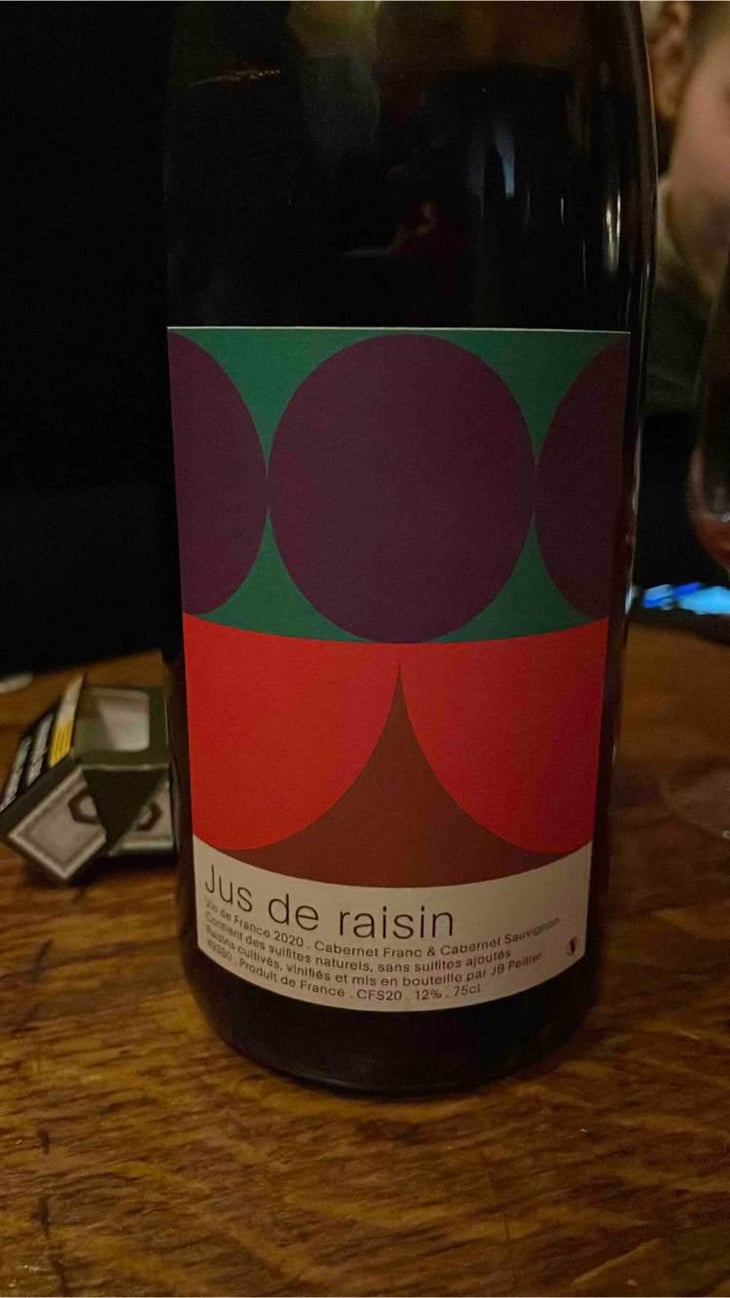 Jus De Raisin - JB Peltier - Jean Batiste Peltier -2020