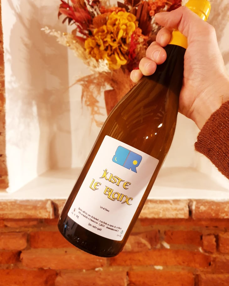 Juste le Blanc - Domaine Du Bois Rond - Mélanie Dedron Et Igor Denat 
