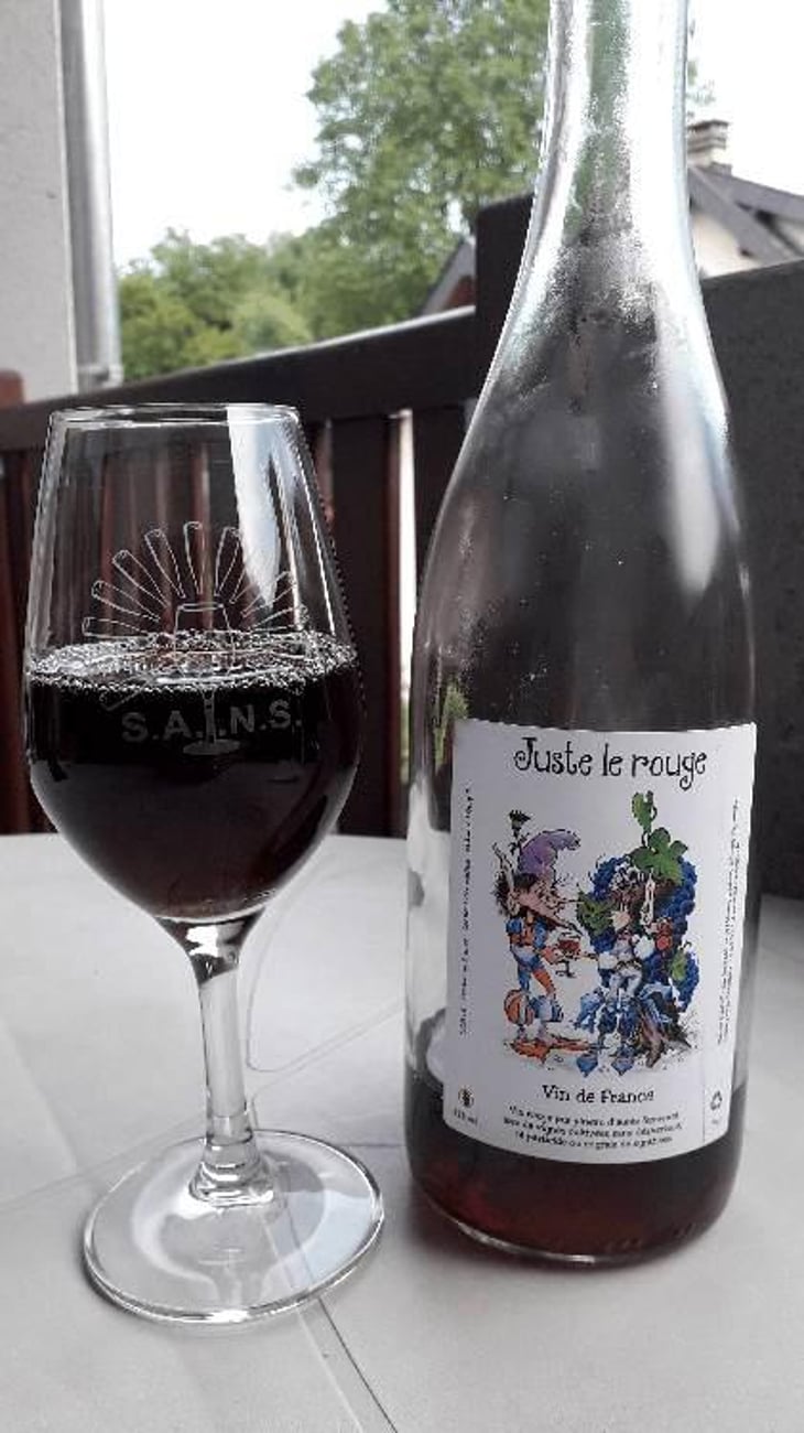 Juste le Rouge - Domaine Du Bois Rond - Mélanie Dedron Et Igor Denat 