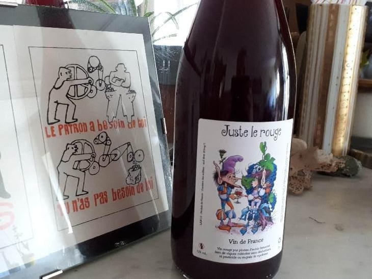 Juste le Rouge - Domaine Du Bois Rond - Mélanie Dedron Et Igor Denat 