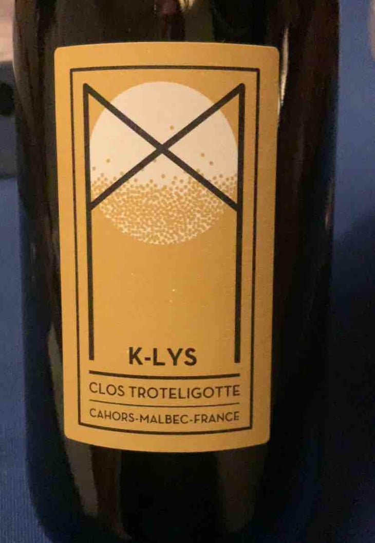 K-2 ( Nouvelle Étiquette) - Clos Troteligotte - Emmanuel Rybinski 