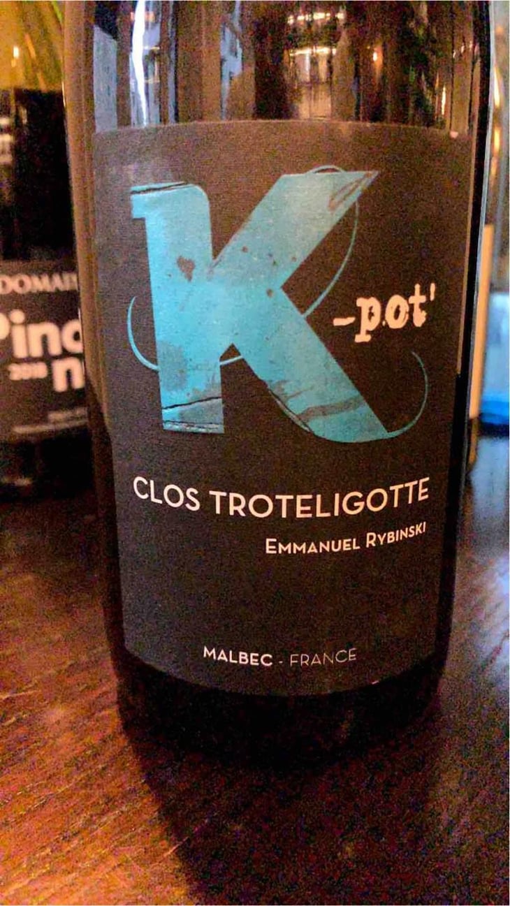 K-nom - Clos Troteligotte - Emmanuel Rybinski 