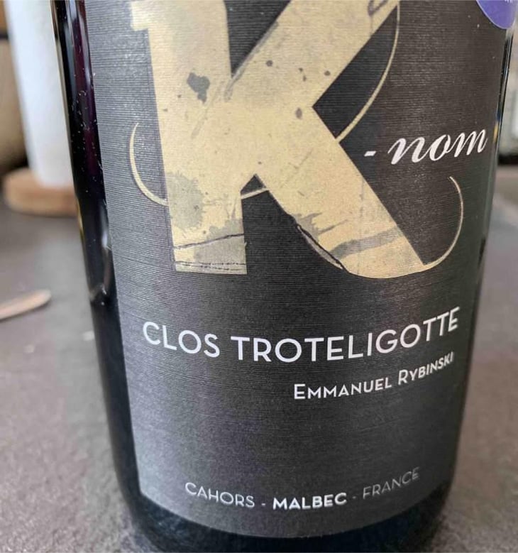K-nom - Clos Troteligotte - Emmanuel Rybinski 