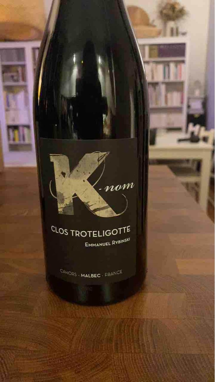 K-nom - Clos Troteligotte - Emmanuel Rybinski 