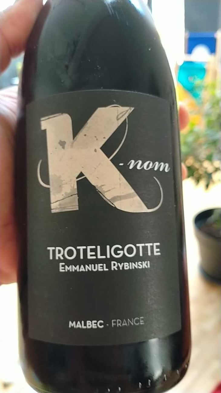K-nom - Clos Troteligotte - Emmanuel Rybinski 