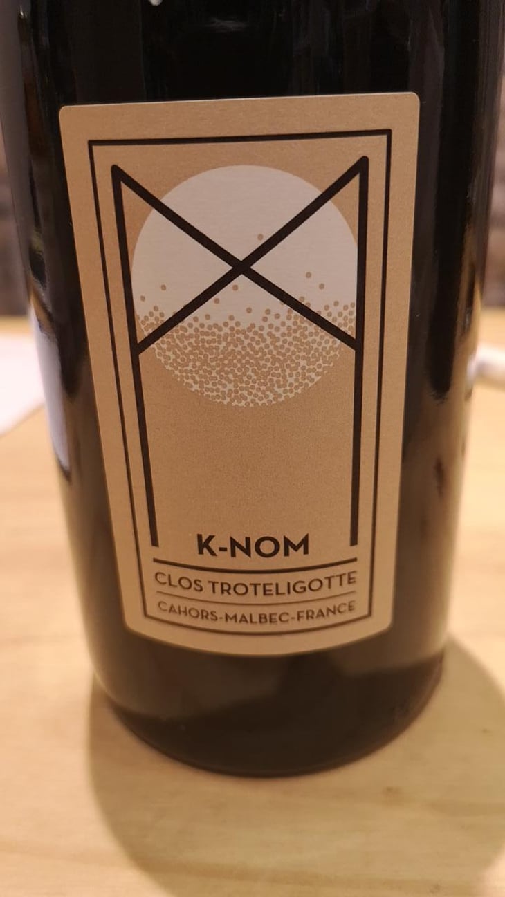 K-Nom (Nouvelle Étiquette) - Clos Troteligotte - Emmanuel Rybinski 
