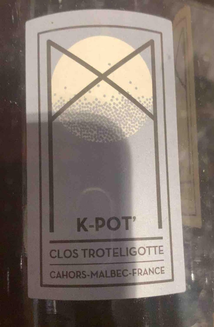 K-Pot (Nouvelle Étiquette) - Clos Troteligotte - Emmanuel Rybinski 