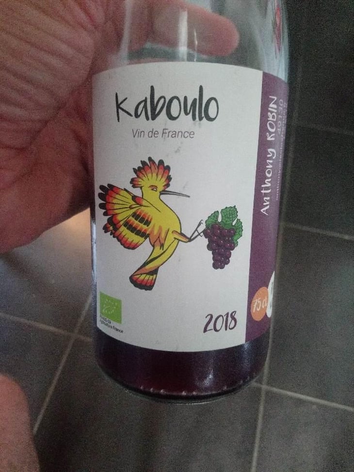 Kaboulo - Domaine du Clos Fremur - Anthony Robin 