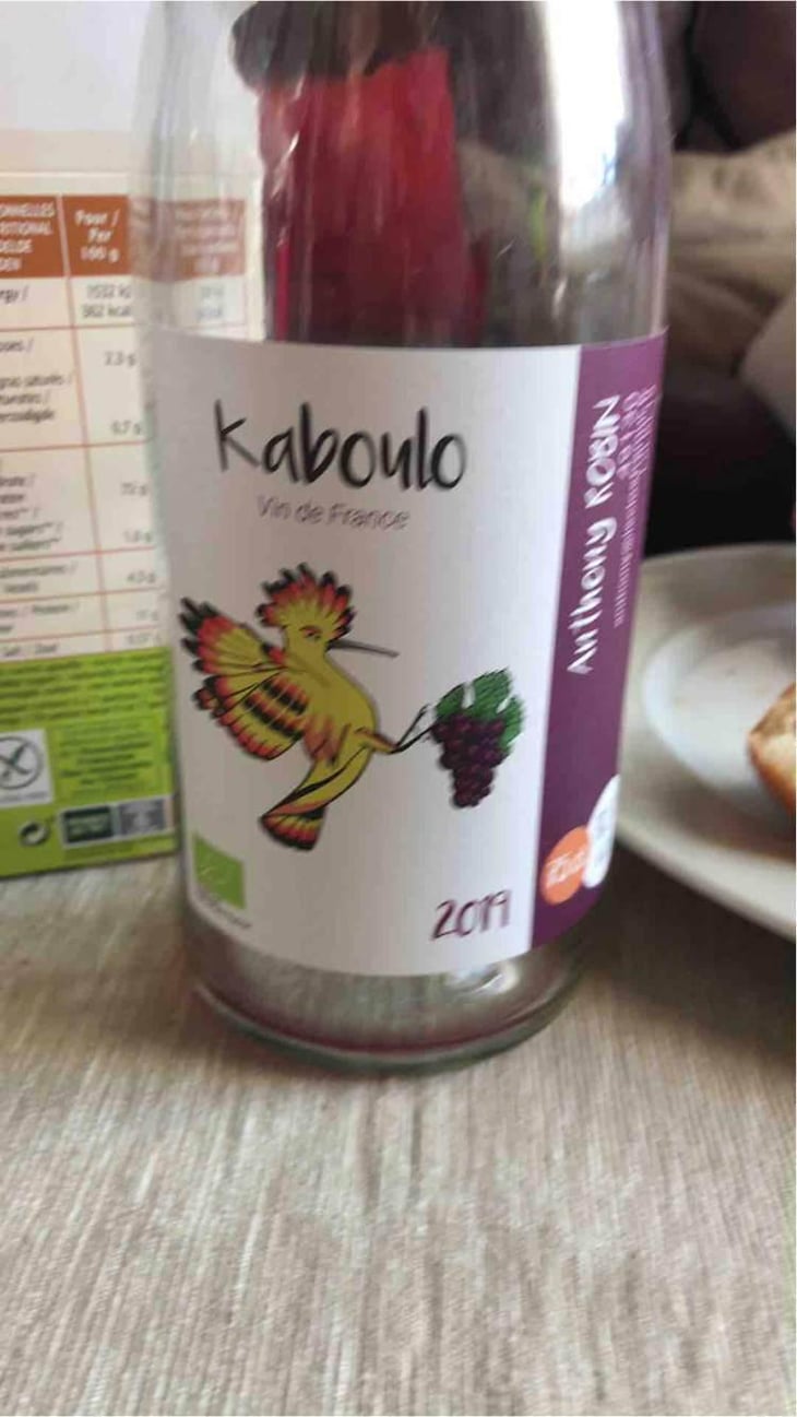 Kaboulo - Domaine du Clos Fremur - Anthony Robin 