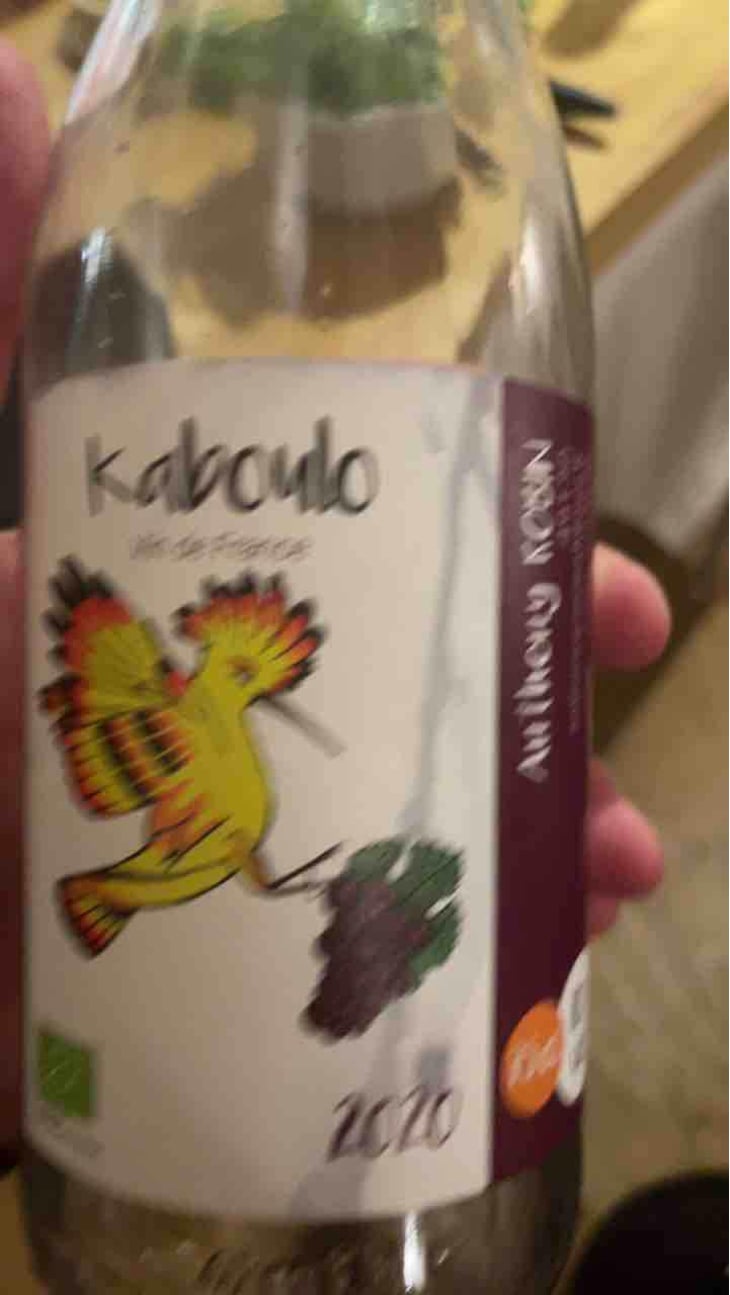 Kaboulo - Domaine du Clos Fremur - Anthony Robin 