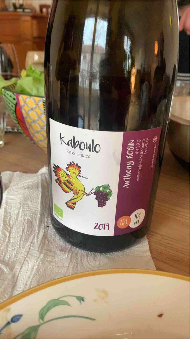 Kaboulo - Domaine du Clos Fremur - Anthony Robin 