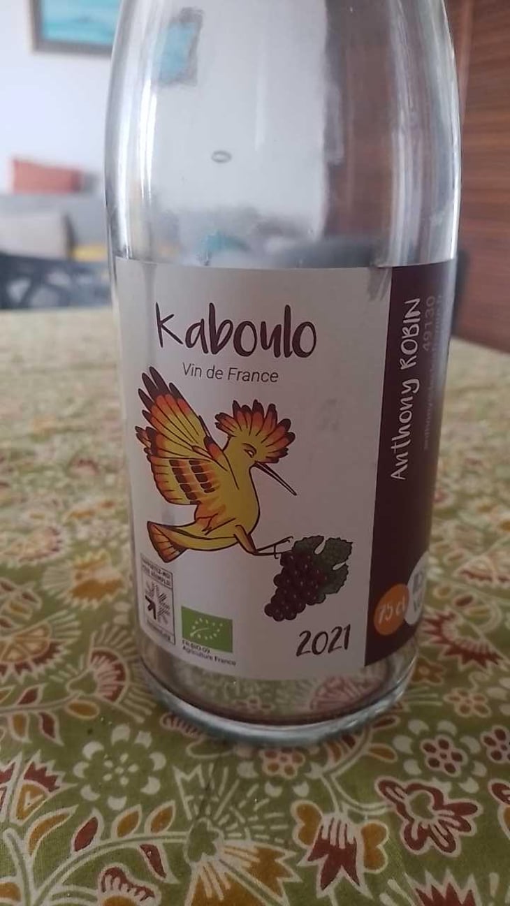 Kaboulo - Domaine du Clos Fremur - Anthony Robin 