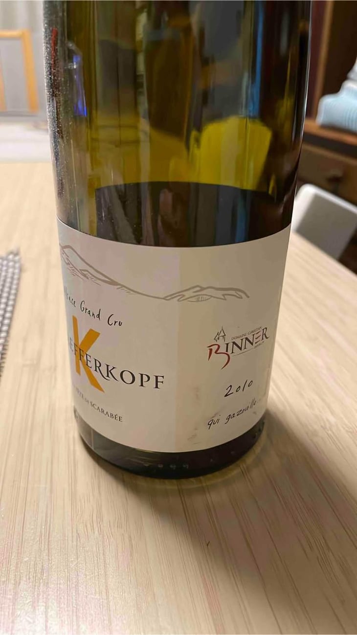 Kaefferkopf « L'Original » - Alsace Grand Cru - Domaine Christian Binner - Christian Binner et son équipe 