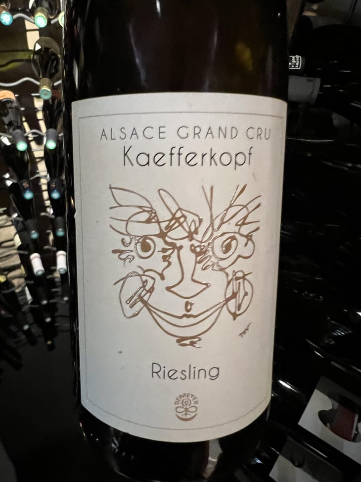 Grand Cru Kaefferkopf Riesling - Domaine Geschickt - Arnaud Geschickt & Aurélie Fayolle 