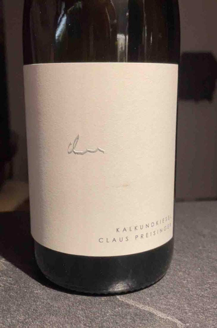 Kalkundkiesel Weiss - Weingut Claus Preisinger - Claus Preisinger 