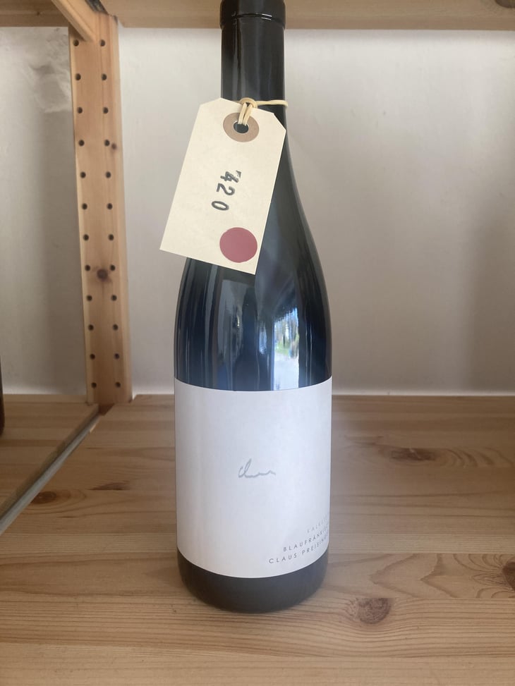 Blaufränkisch Kalkstein - Weingut Claus Preisinger - Claus Preisinger 