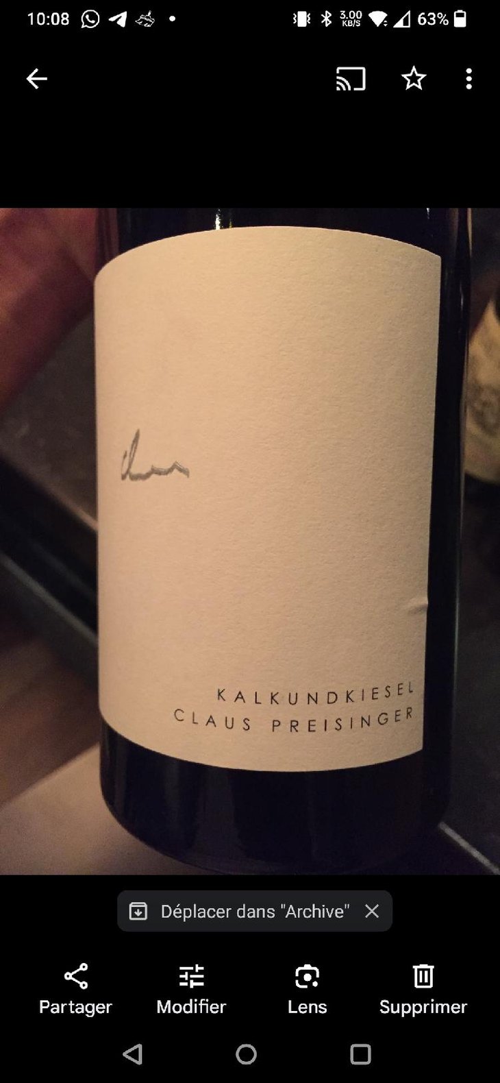 Kalkundkiesel Weiss - Weingut Claus Preisinger - Claus Preisinger 