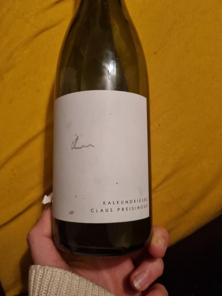 Kalkundkiesel Weiss - Weingut Claus Preisinger - Claus Preisinger 