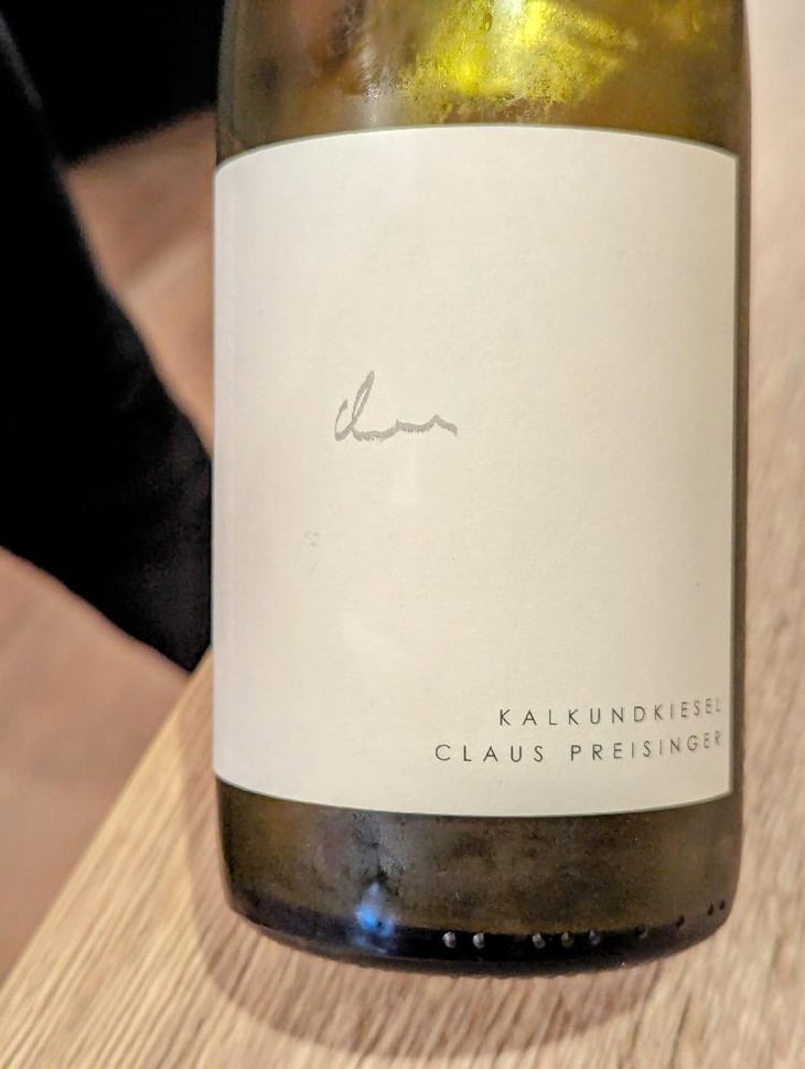 Kalkundkiesel Weiss - Weingut Claus Preisinger - Claus Preisinger 