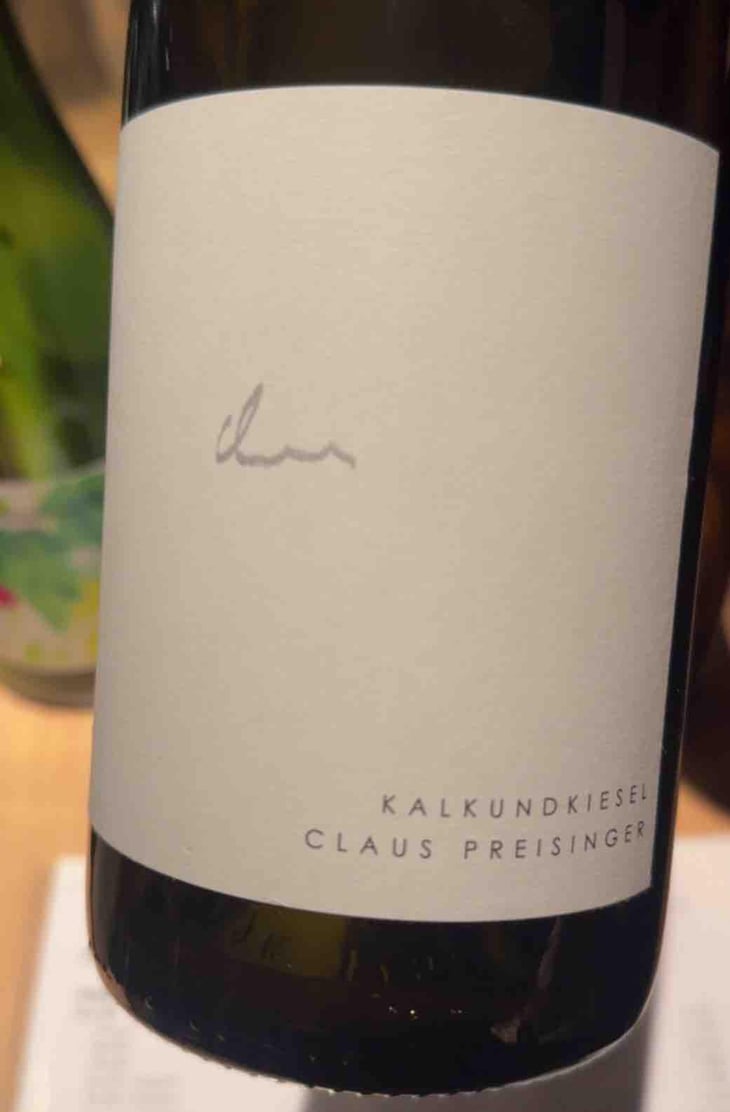 Kalkundkiesel Weiss - Weingut Claus Preisinger - Claus Preisinger 