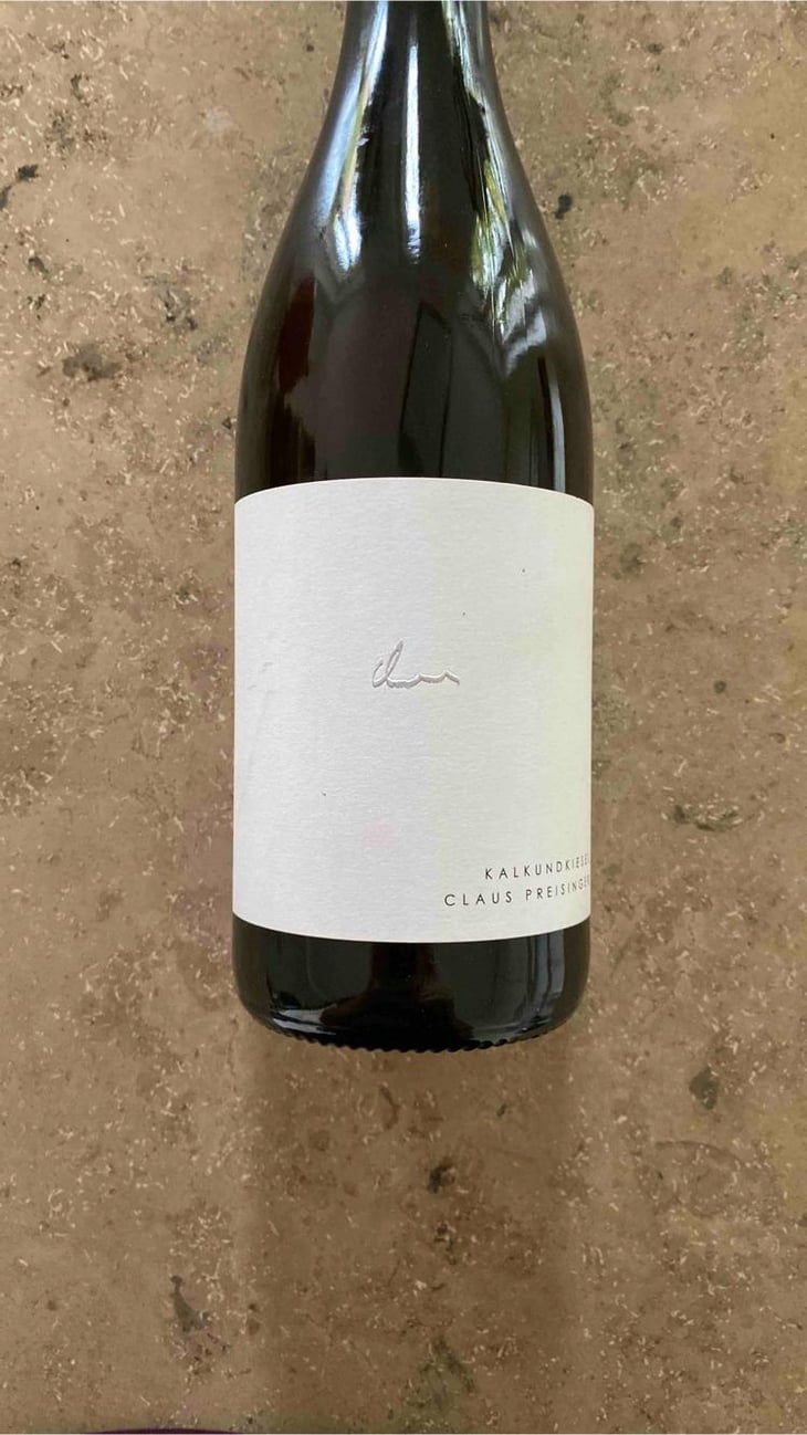 Kalkundkiesel Weiss - Weingut Claus Preisinger - Claus Preisinger 