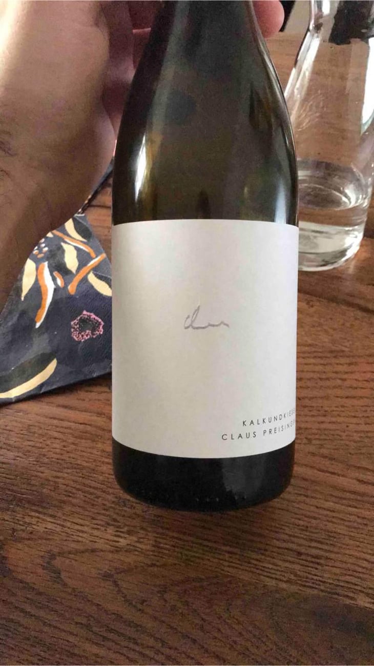 Kalkundkiesel Weiss - Weingut Claus Preisinger - Claus Preisinger 