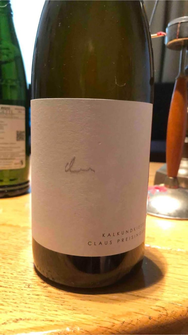Kalkundkiesel Weiss - Weingut Claus Preisinger - Claus Preisinger 