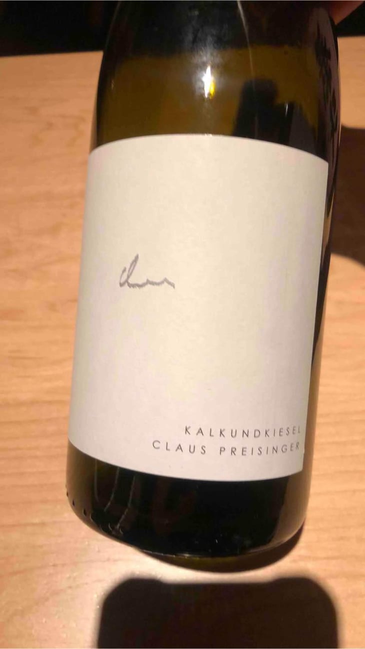 Kalkundkiesel Weiss - Weingut Claus Preisinger - Claus Preisinger 