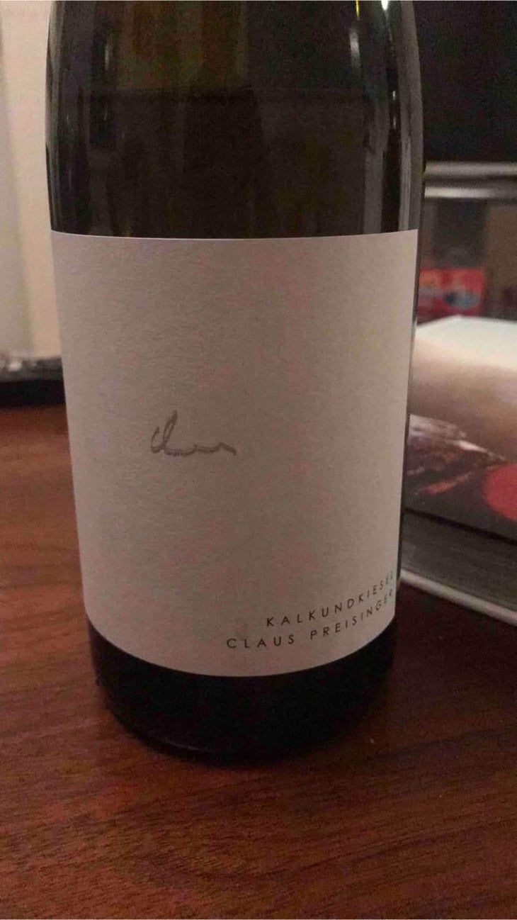 Kalkundkiesel Weiss - Weingut Claus Preisinger - Claus Preisinger 