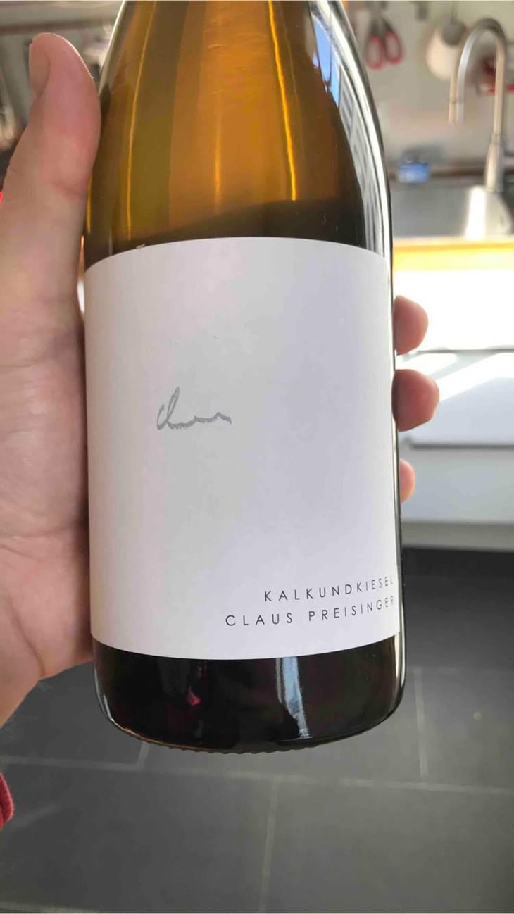 Kalkundkiesel Weiss - Weingut Claus Preisinger - Claus Preisinger 